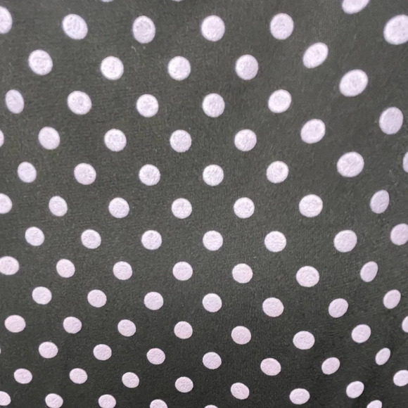 Joseph Ribkoff Black Wrap Dress Polka Dot Stretch V Neck Size 12 Business Preppy - Picture 3 of 5
